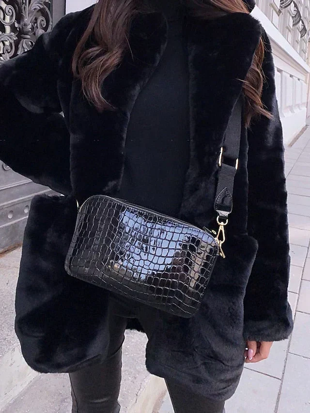 Teddy Coat Women Warm Modern Winter Outerwear - Image 4