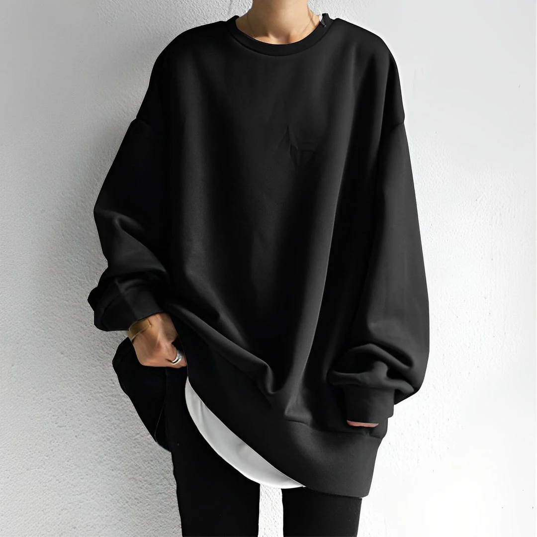 Sweater Women Cozy Oversized Long Sleeve Casual Winter Top - Image 5