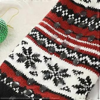 Slipper Socks Unisex Thick Construction with Non-slip Grip Feature - Image 3