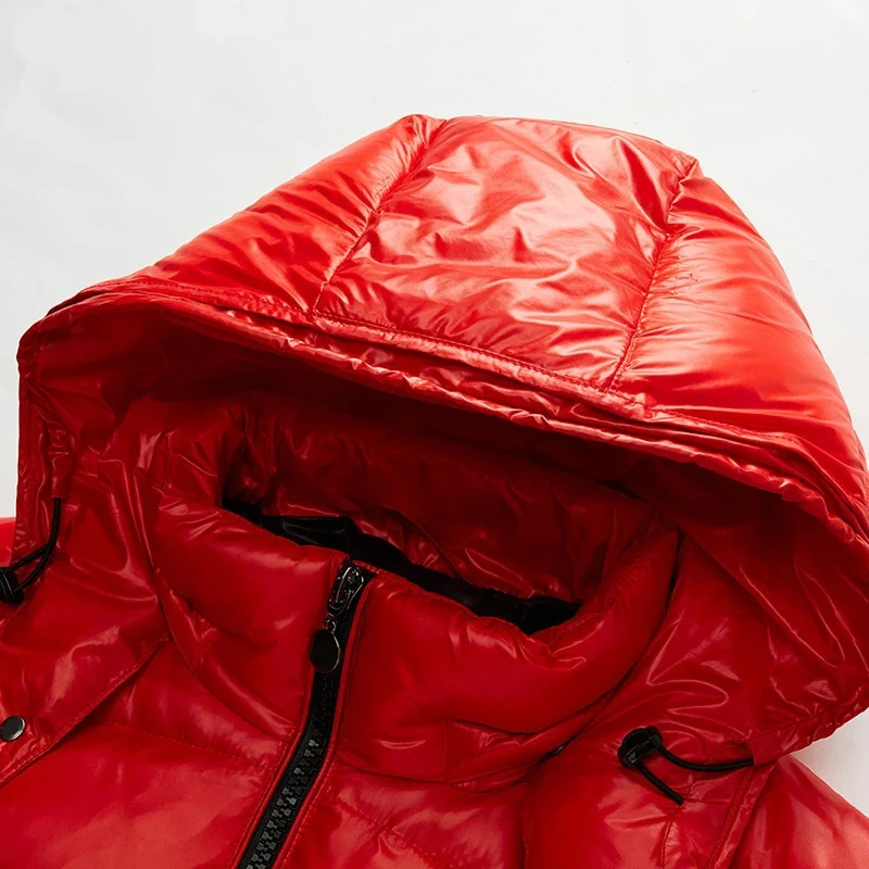 Puffer Jacket Men Warm Insulated Winter Construction Outerwear - Image 8