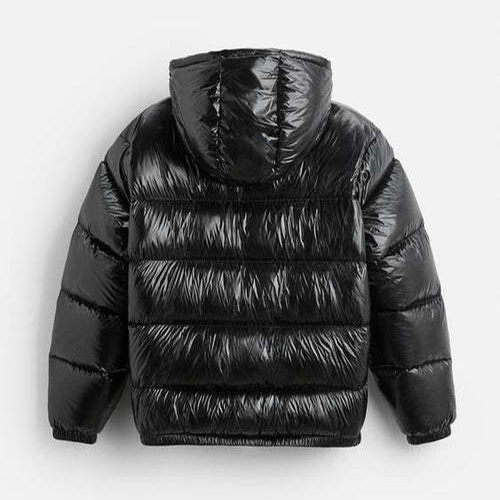 Puffer Jacket Men Padded Design with Side Pockets for Cooler Weather - Image 10