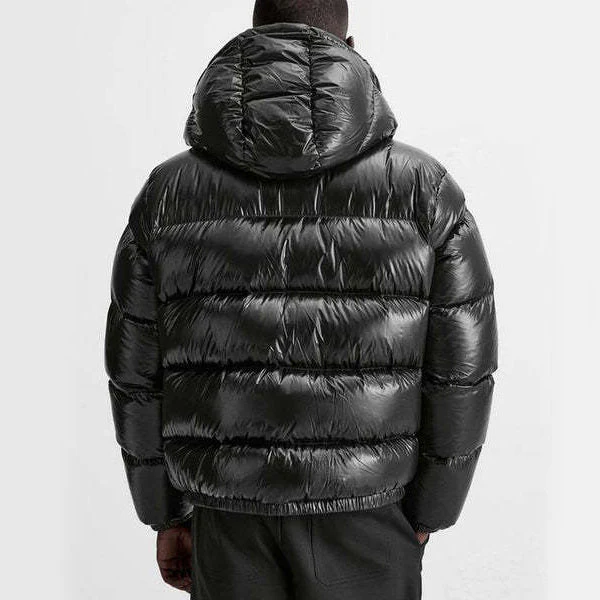 Puffer Jacket Men Padded Design with Side Pockets for Cooler Weather - Image 4