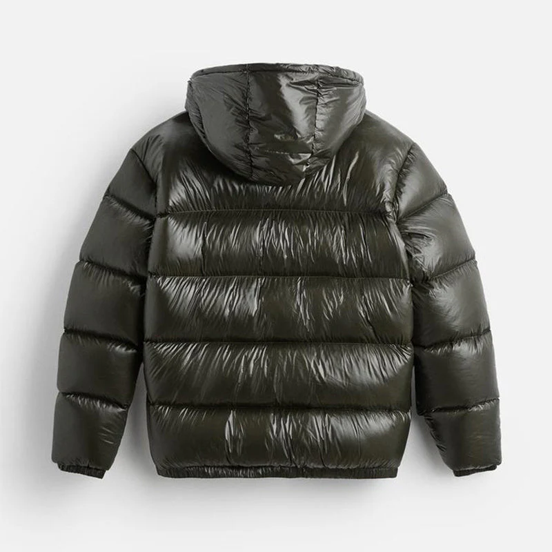 Puffer Jacket Men Padded Design with Side Pockets for Cooler Weather - Image 7
