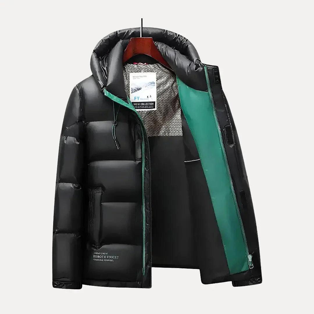 Winter Jacket Men Hooded Design for Outdoor Cold Weather - Image 6