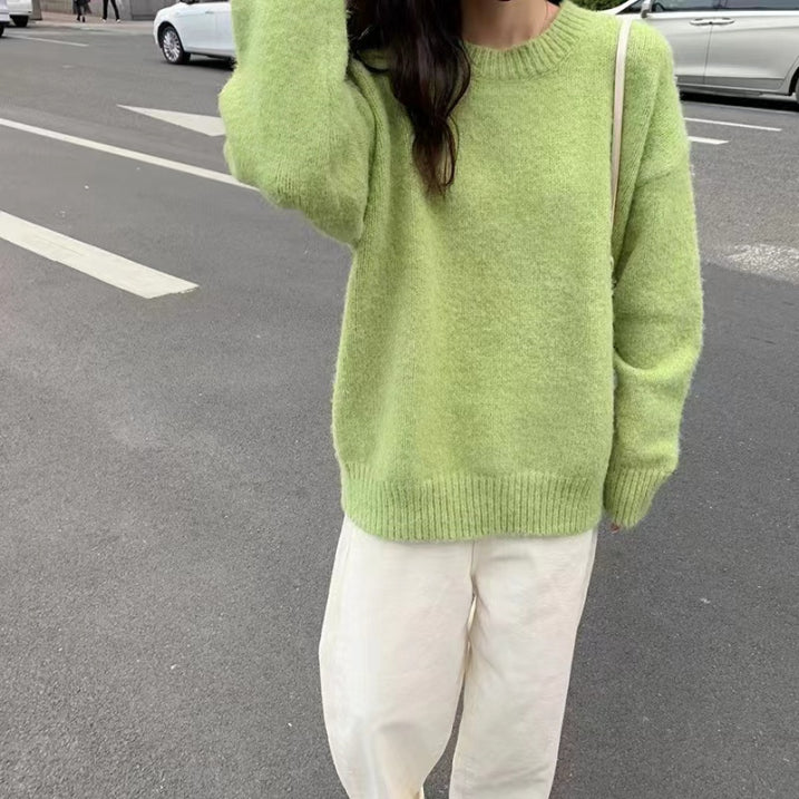 Oversized Sweater Women Modern Relaxed Long Sleeve Winter Jumper
