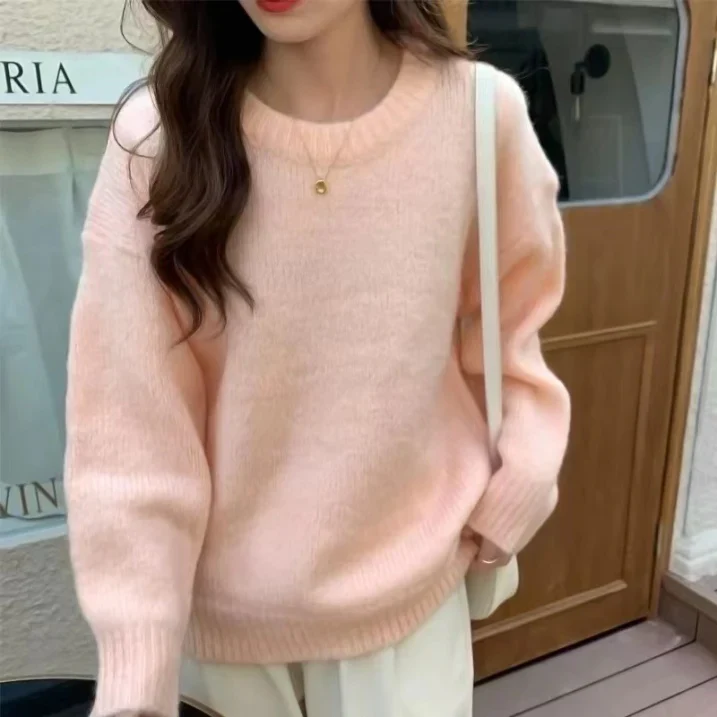 Oversized Sweater Women Modern Relaxed Long Sleeve Winter Jumper - Image 5