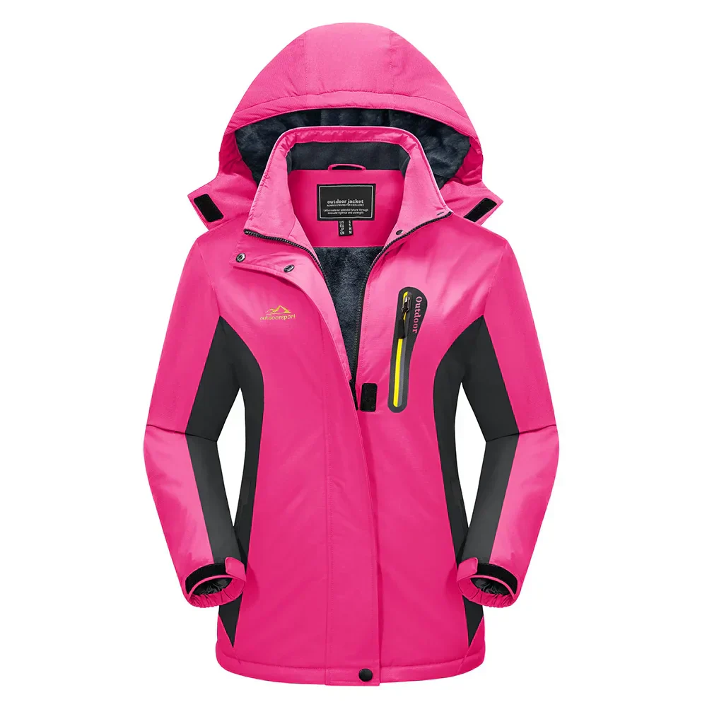 Ski Jacket Women Wide Fit Cut and Silhouette Shape Structure Form - Image 5