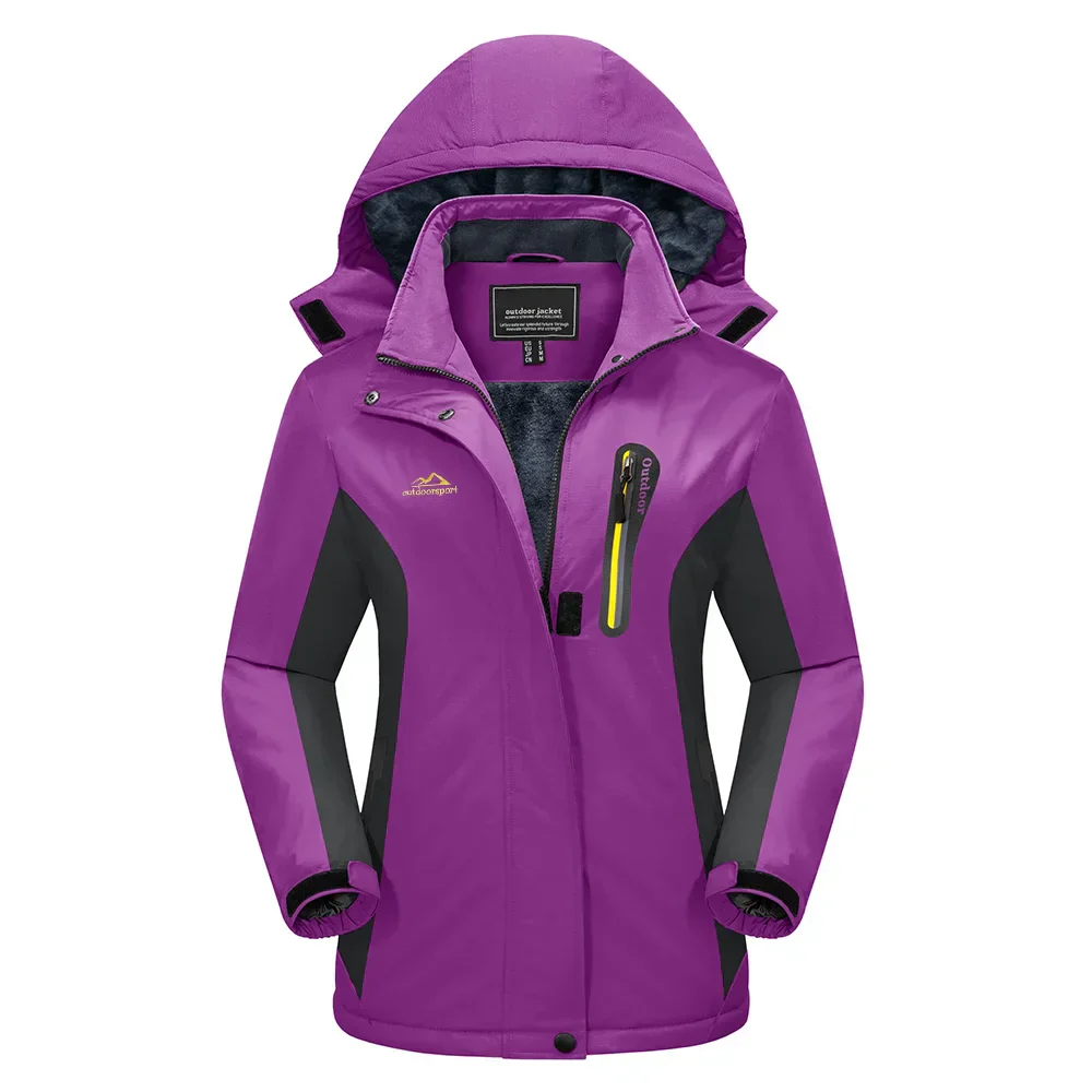 Ski Jacket Women Wide Fit Cut and Silhouette Shape Structure Form - Image 6