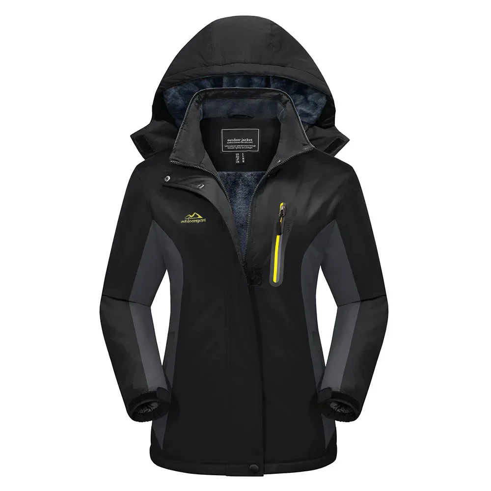 Ski Jacket Women Wide Fit Cut and Silhouette Shape Structure Form - Image 8