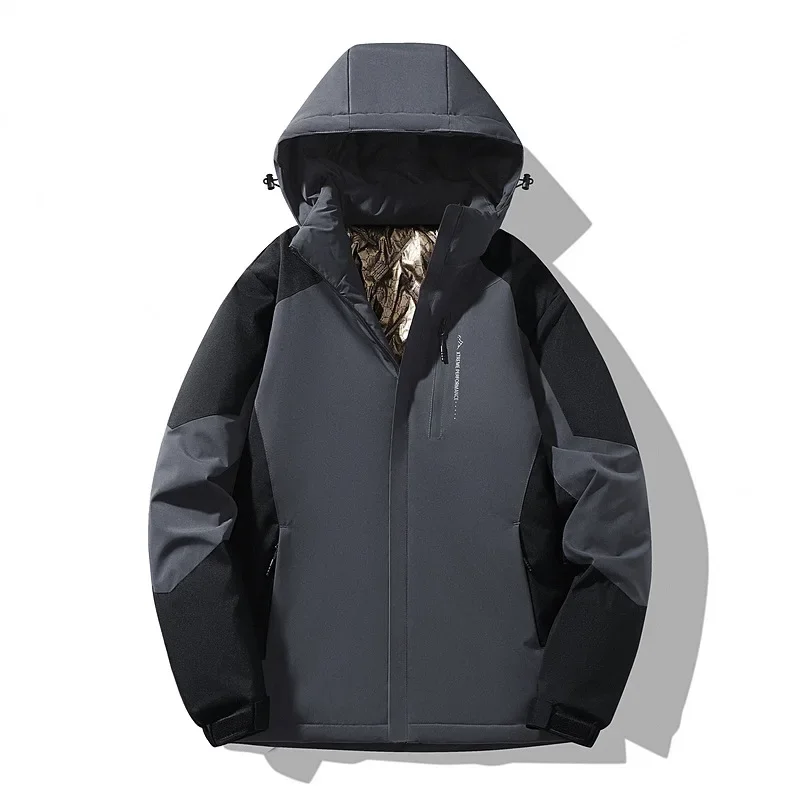 Ski Jacket Unisex Warm Relaxed Fit for Movement and Outdoor Use - Image 3