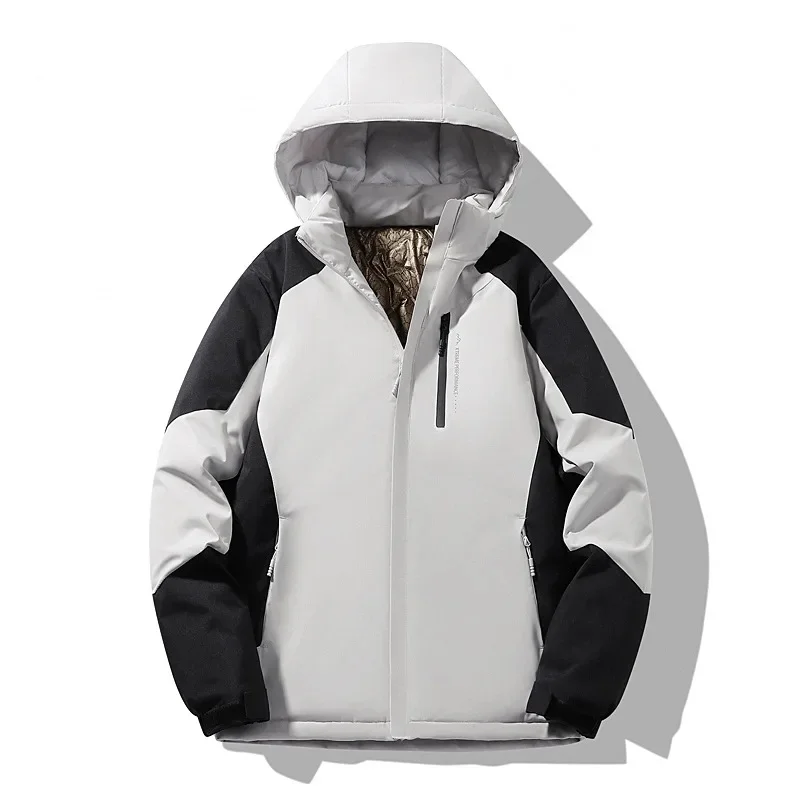 Ski Jacket Unisex Warm Relaxed Fit for Movement and Outdoor Use - Image 6
