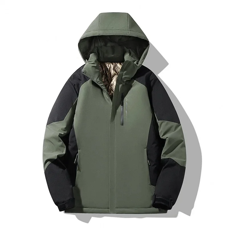 Ski Jacket Unisex Warm Relaxed Fit for Movement and Outdoor Use - Image 7