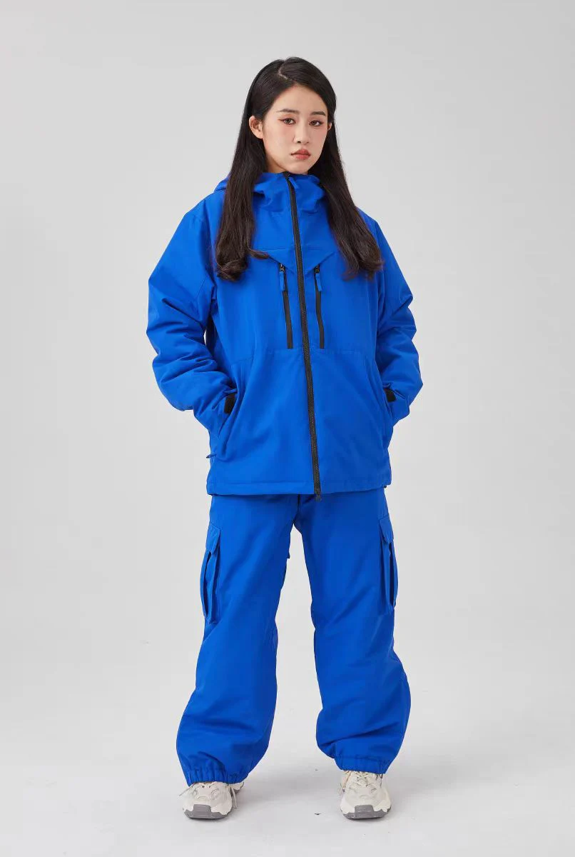 Ski Suit Unisex Waterproof Windproof Jacket and Pants Set Design - Image 5