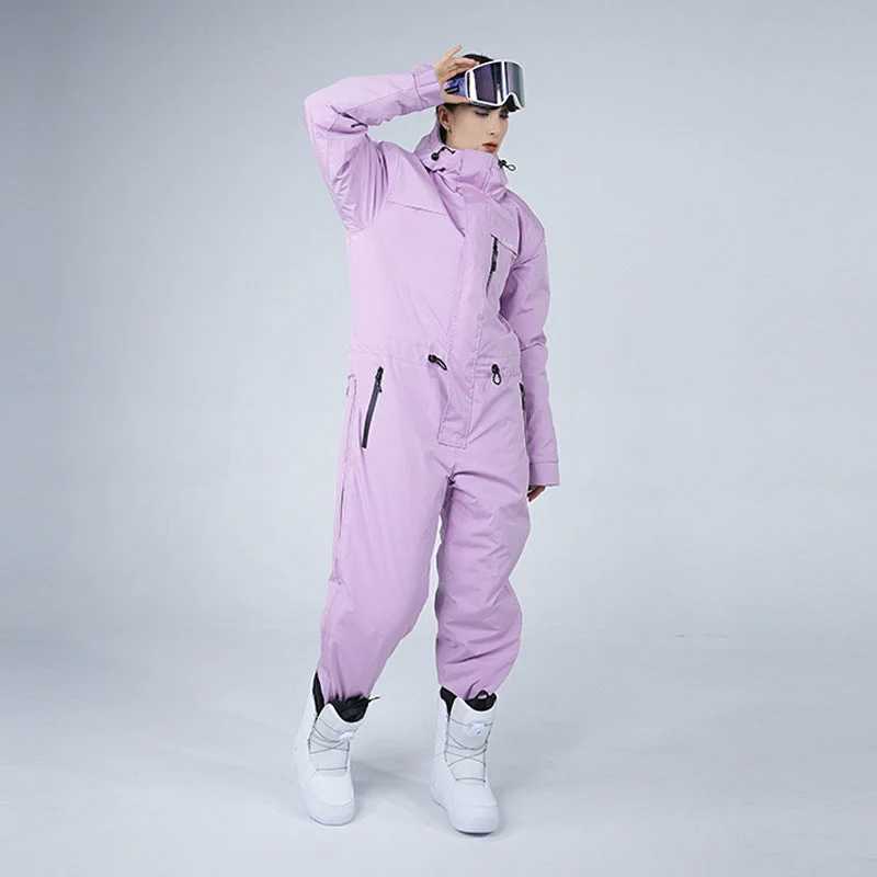 Ski Suit Unisex Waterproof Insulated Full-body Coverage Design - Image 4