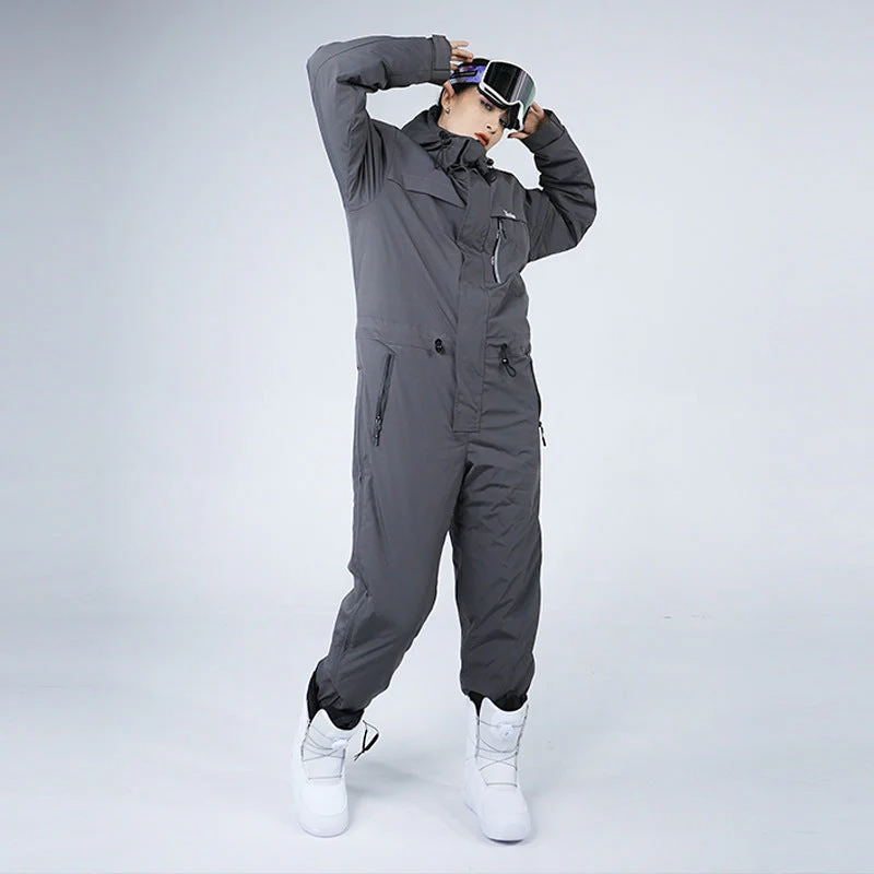 Ski Suit Unisex Waterproof Insulated Full-body Coverage Design - Image 8