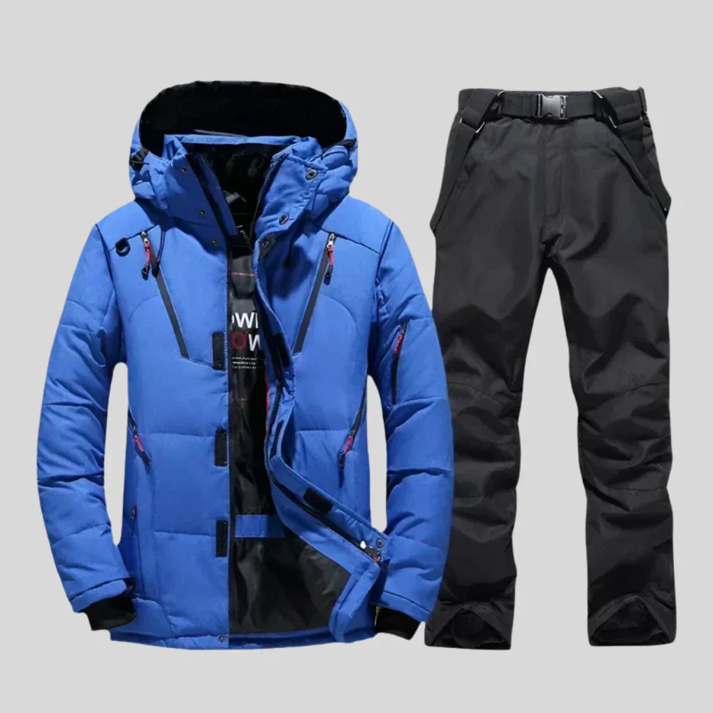 Ski Outfit Set Men Weatherproof Two Piece Design with Regular Fit - Image 3