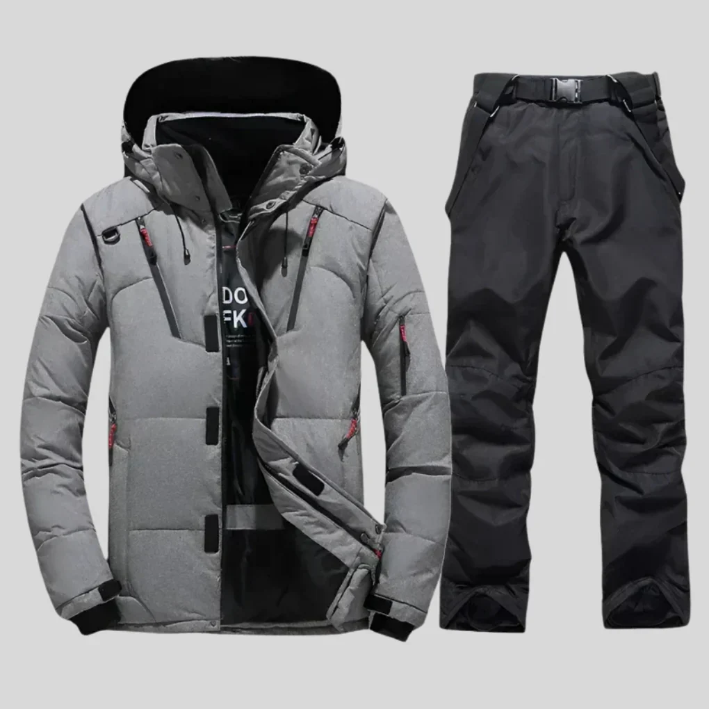 Ski Outfit Set Men Weatherproof Two Piece Design with Regular Fit - Image 5