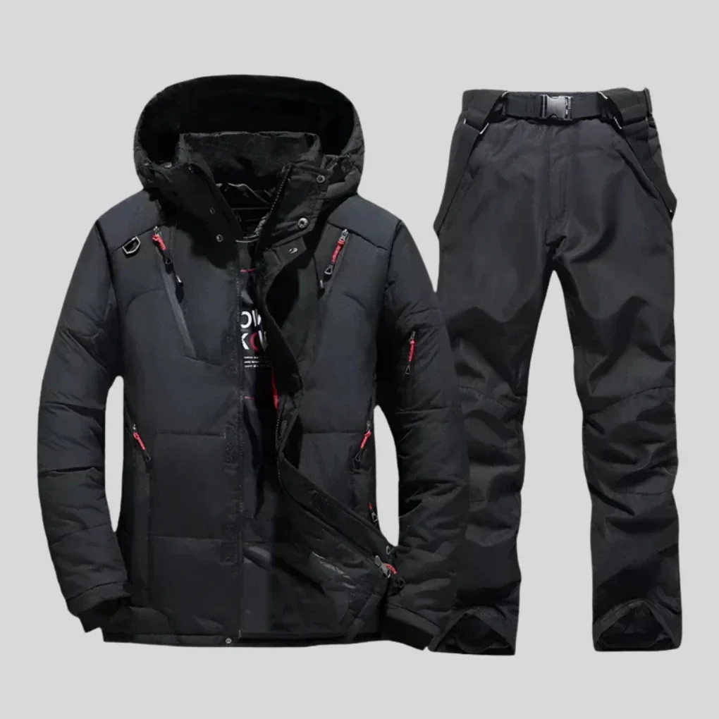 Ski Outfit Set Men Weatherproof Two Piece Design with Regular Fit - Image 6