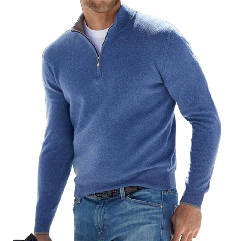 Sweater Men Warm Modern Everyday Design for Winter Comfort - Image 5