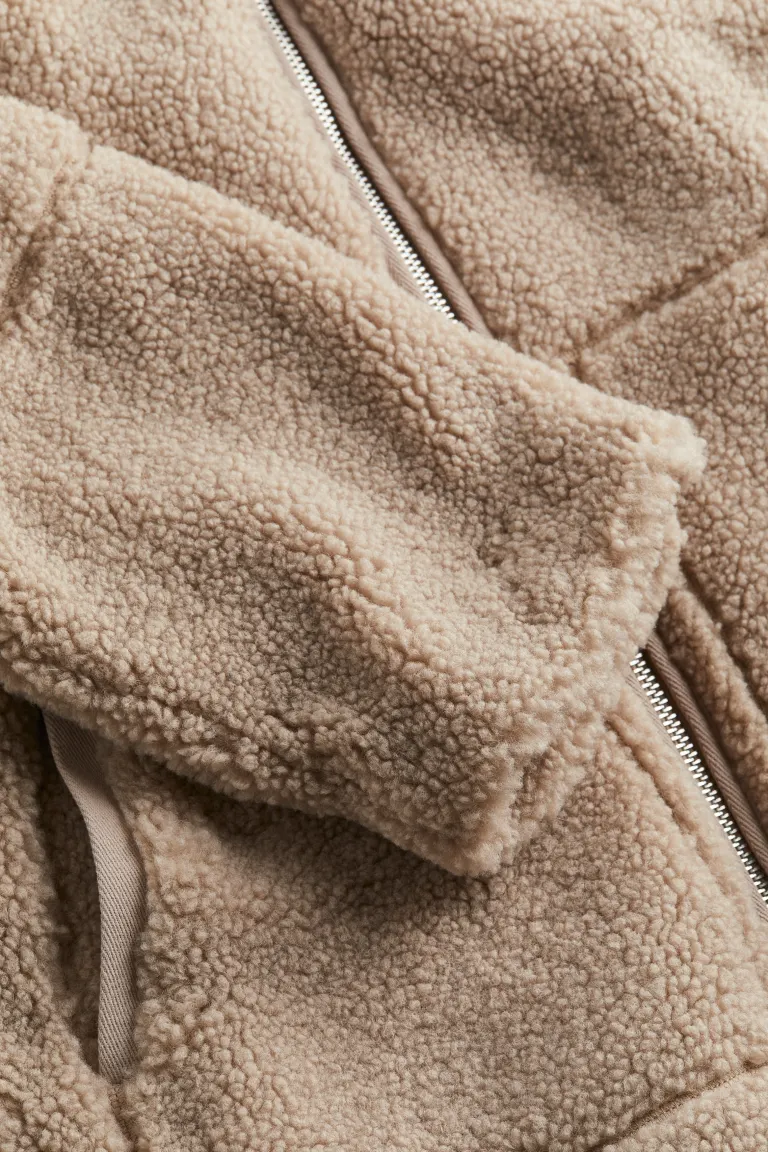 Teddy Coat Women Warm Zip Up Cozy Winter Jacket - Image 5