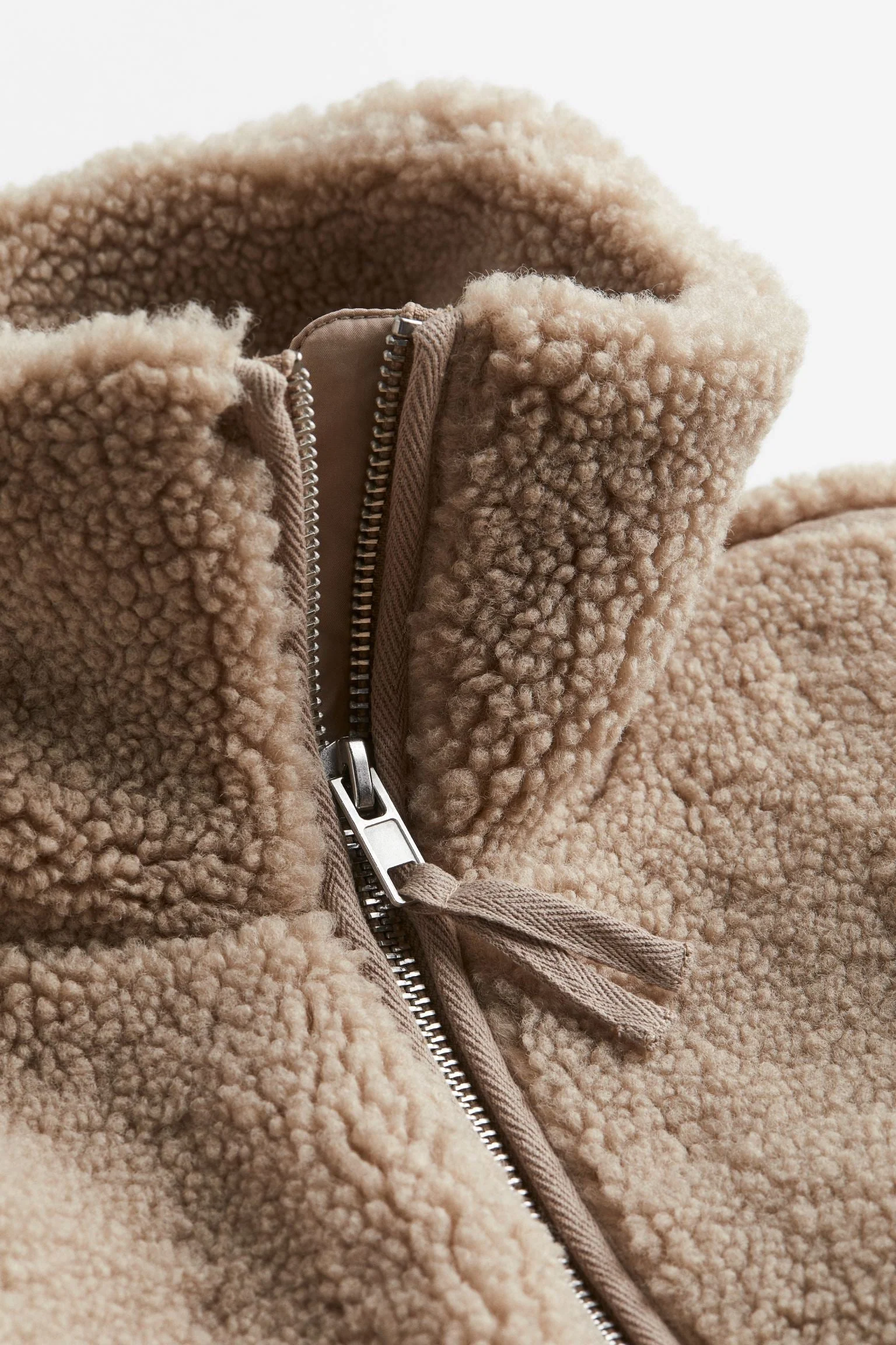 Teddy Coat Women Warm Zip Up Cozy Winter Jacket - Image 7