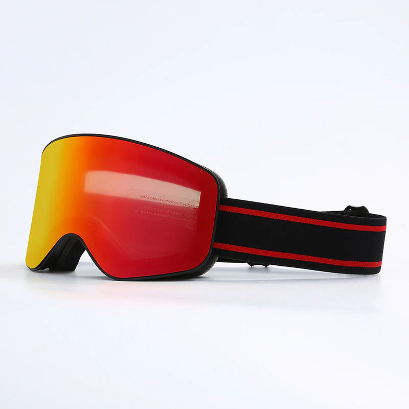 Ski Goggles Unisex Cylindrical Double Lens with Protection - Image 3