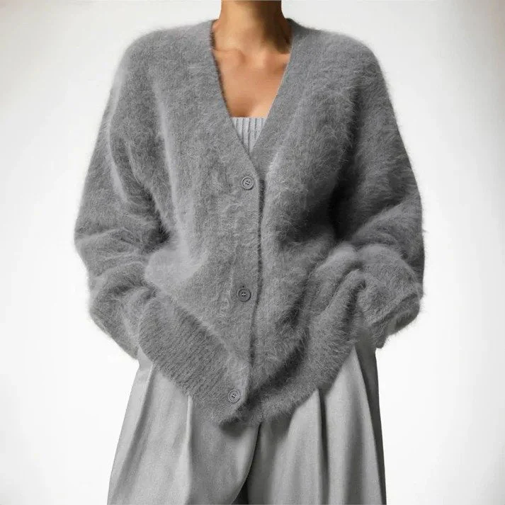 Cardigan Women Winter Warm Knitwear Cozy Style - Image 2