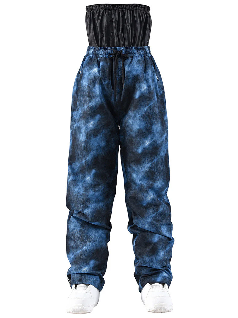 Winter Snowboard Pants Women Waterproof Construction Detail Feature - Image 4