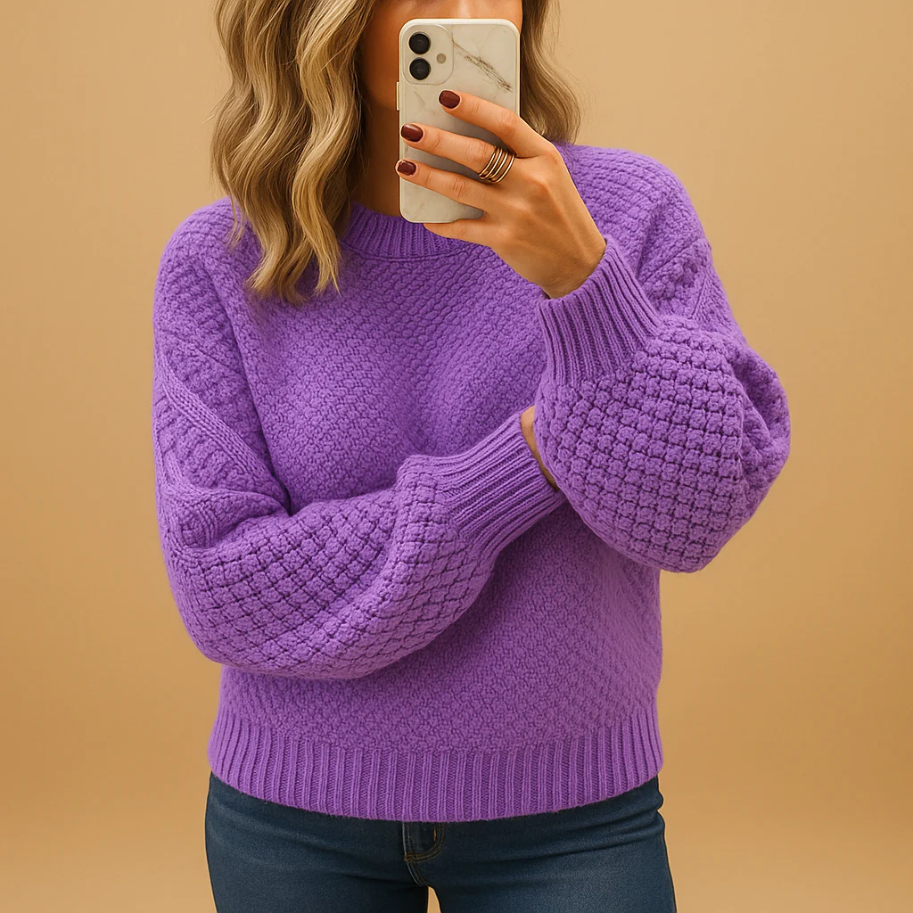 Sweater Women Warm Design for Cold Weather with Comfortable Fit - Image 5