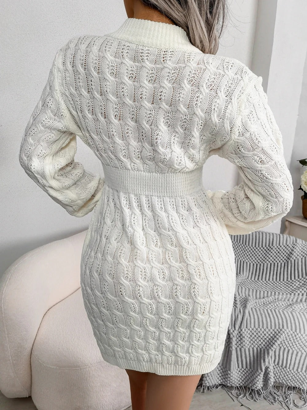 Dress Women Casual Structured Fit Modern Style - Image 4