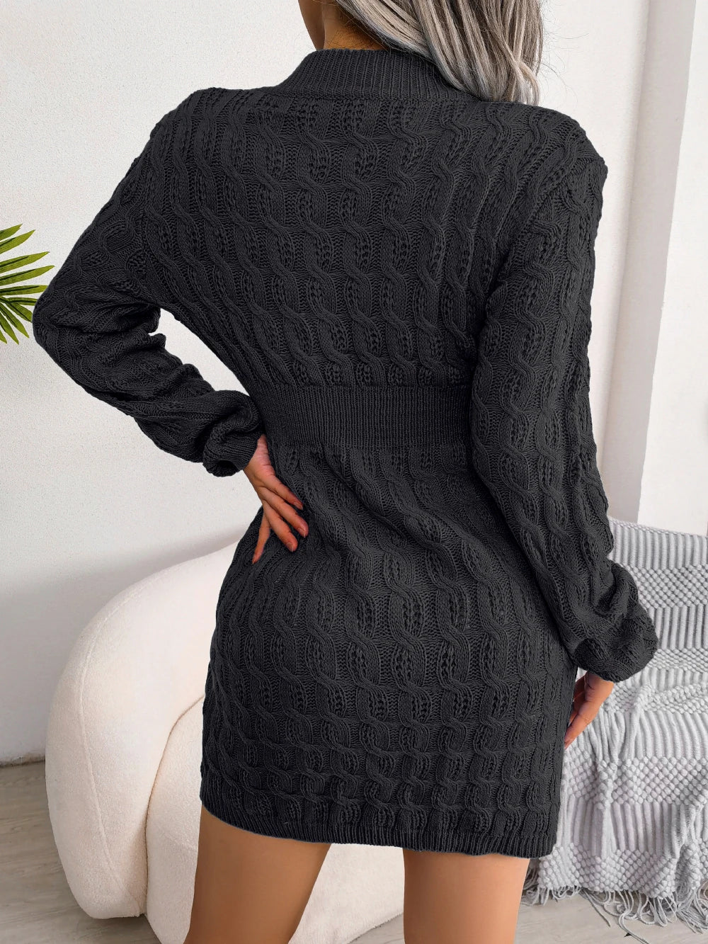 Dress Women Casual Structured Fit Modern Style - Image 6