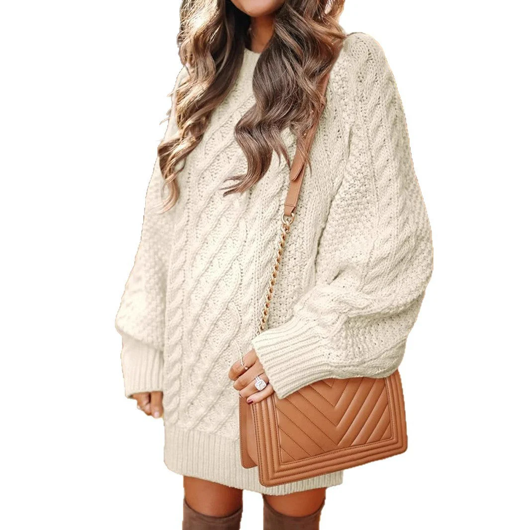 Dress Women Relaxed Fit Knit Effortless Chic - Image 5