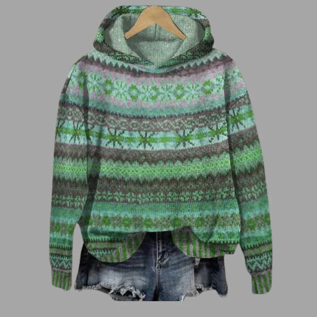 Hoodie Women Warm Relaxed Fit Casual Style - Image 3
