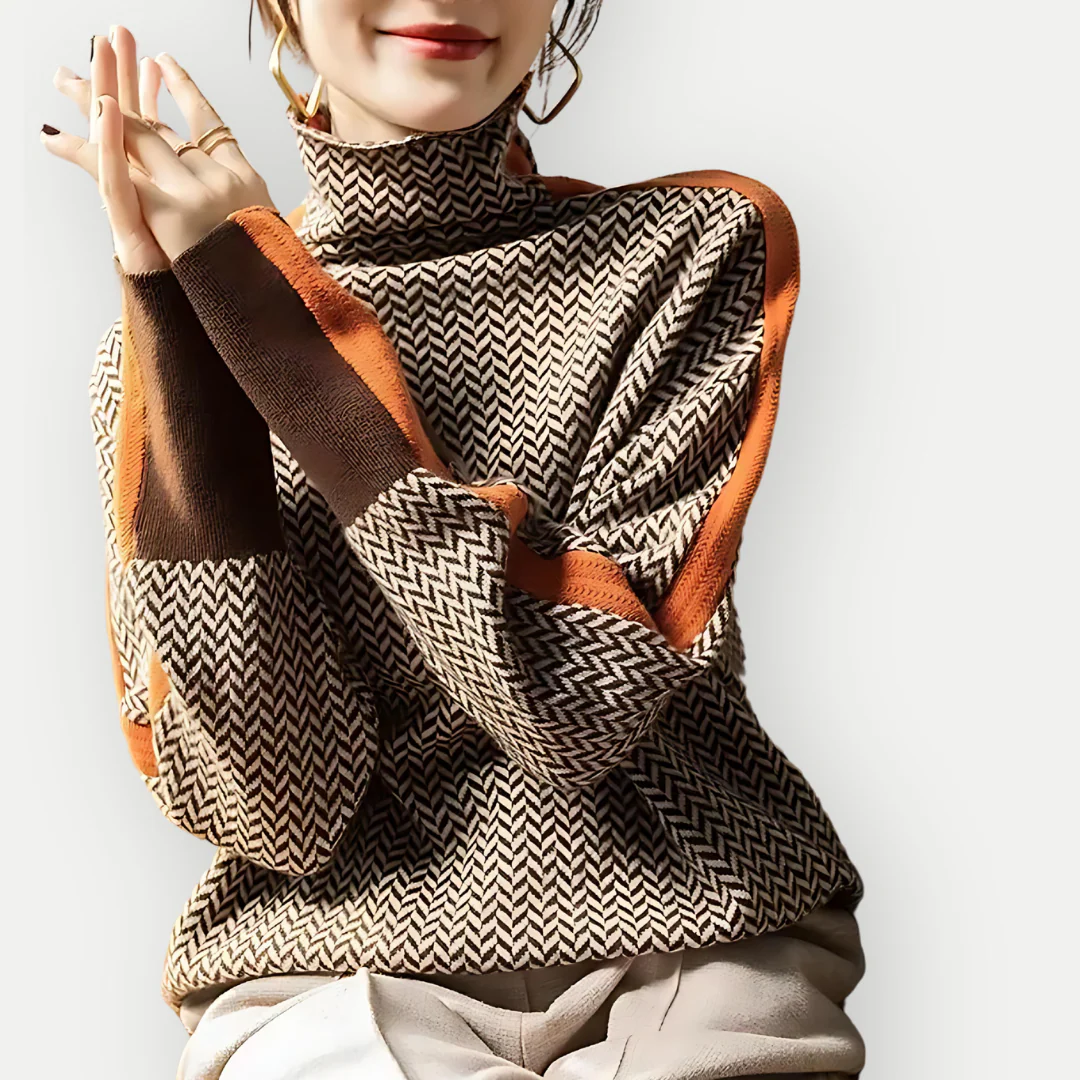 Sweater Women Modern Long Sleeve Fit Chic Look
