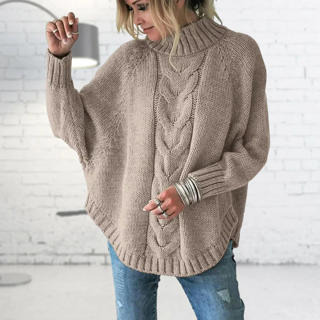 Sweater Women Elegant Relaxed Fit Timeless Style - Image 4