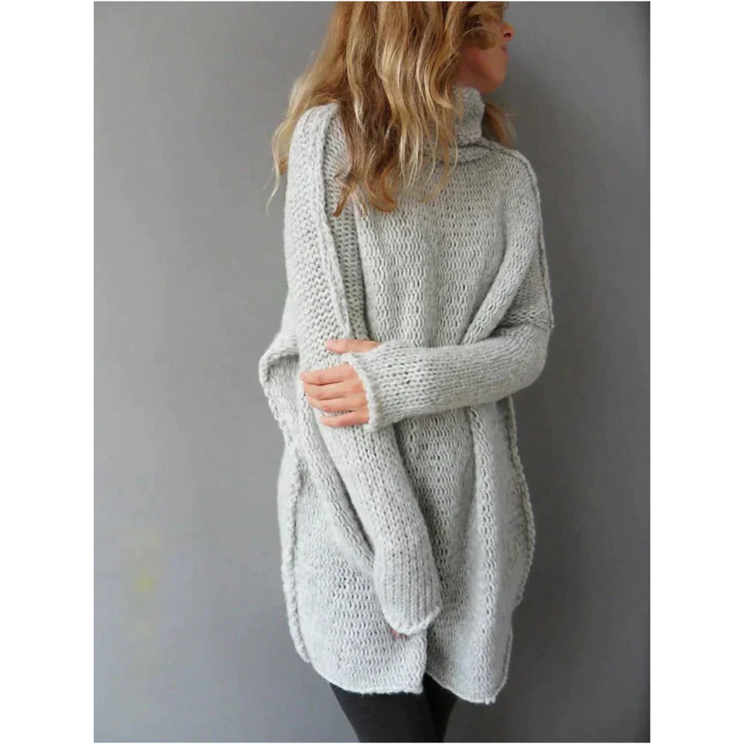 Sweater Women Relaxed Oversized Fit Cozy Look - Image 2