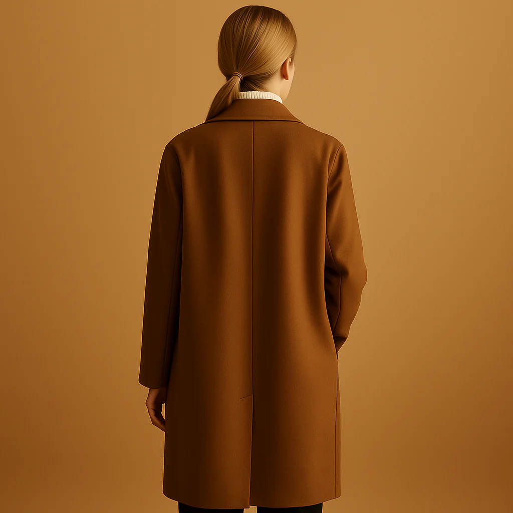Coat Women Long Fitted Insulated Winter Coat - Image 4