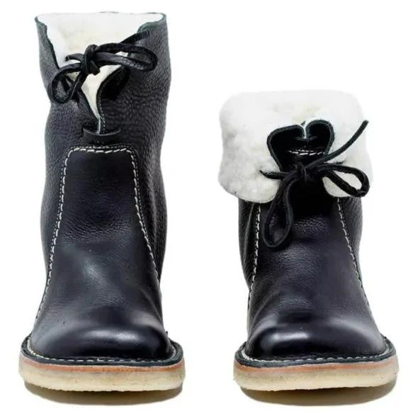 Ankle Boots Women Winter Warm Lined Boots for Cold Weather - Image 12