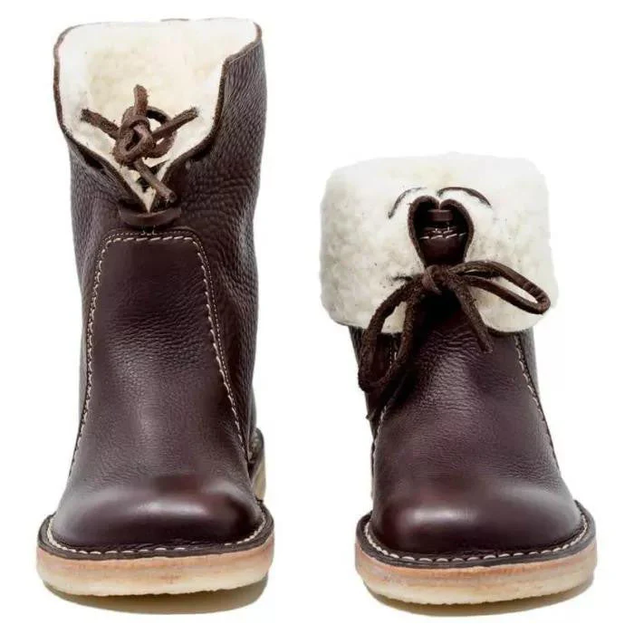 Ankle Boots Women Winter Warm Lined Boots for Cold Weather - Image 14