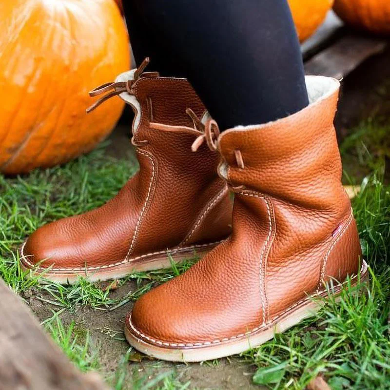 Ankle Boots Women Winter Warm Lined Boots for Cold Weather - Image 18