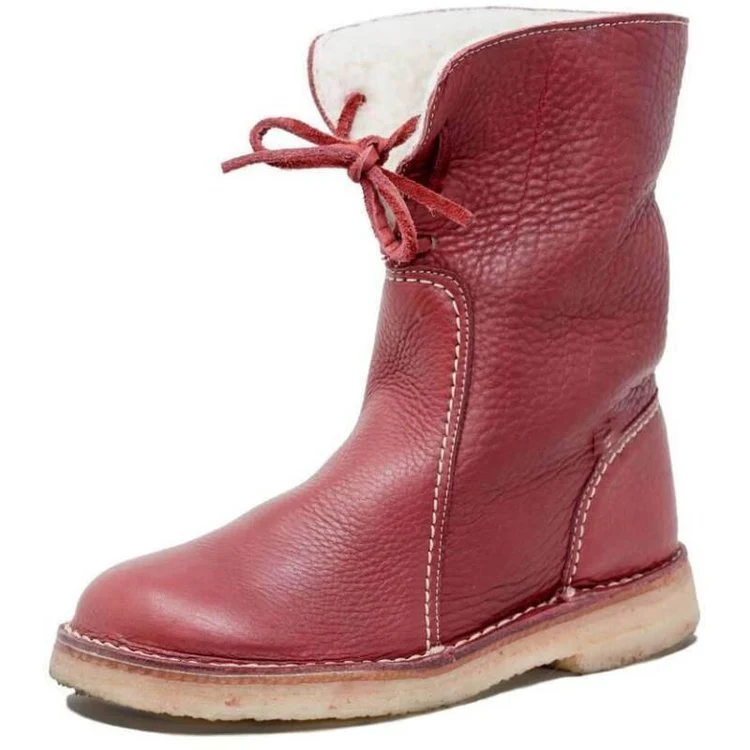 Ankle Boots Women Winter Warm Lined Boots for Cold Weather - Image 3