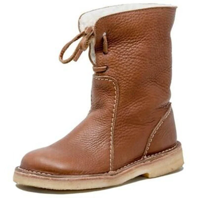 Ankle Boots Women Winter Warm Lined Boots for Cold Weather - Image 7