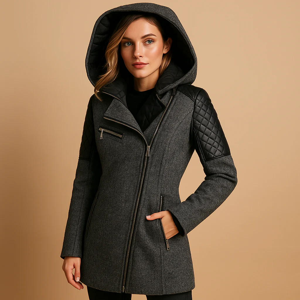 Winter Coat Women Long Hooded Insulated Full Length Construction