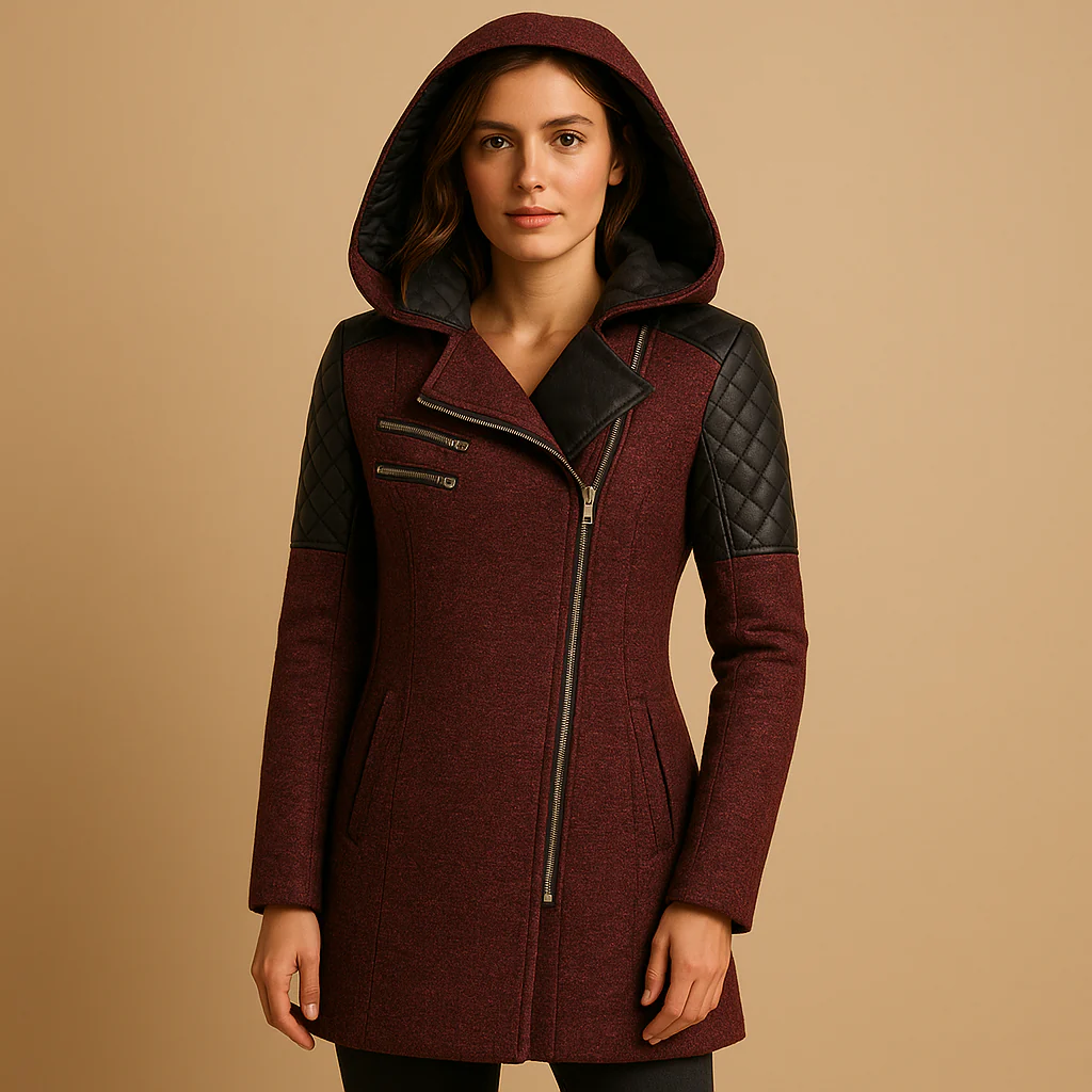 Winter Coat Women Long Hooded Insulated Full Length Construction - Image 2