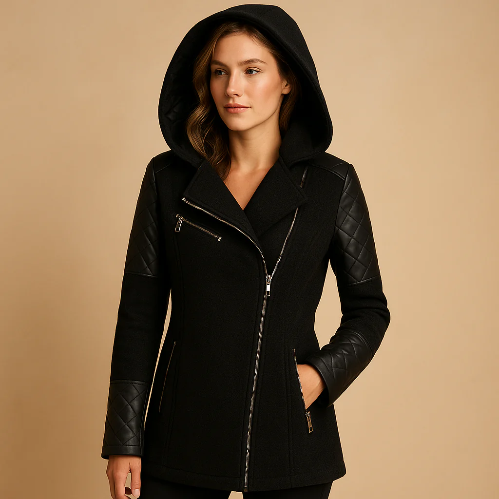 Winter Coat Women Long Hooded Insulated Full Length Construction - Image 5